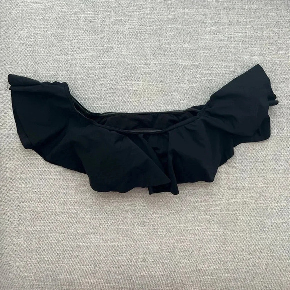 Young & Reckless Bathing Suit Top Off Shoulder and Frill - Picture 3 of 4
